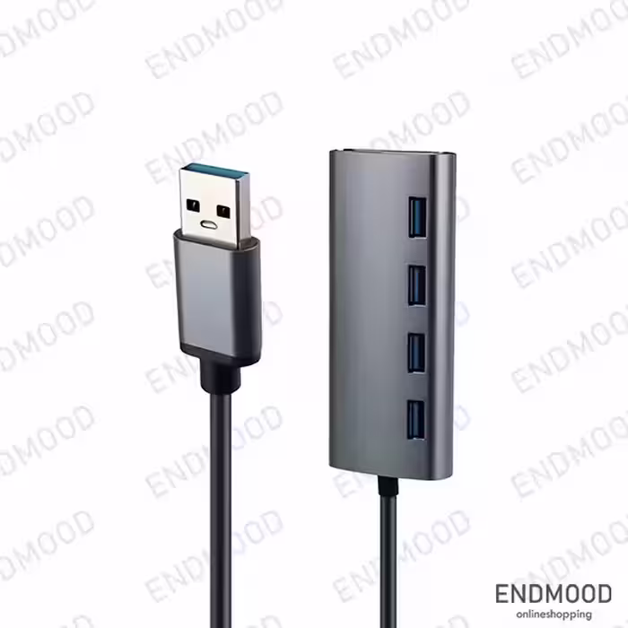 هاب 4 پورت USB 3.0 کی نت مدل K-HUAMH604