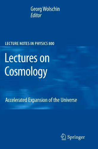 خرید و دانلود نسخه کامل کتاب Lectures on Cosmology: Accelerated Expansion of the Universe