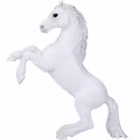 فیگور اسب سفید موستانگ MOJO Mustang Rearing White 387351