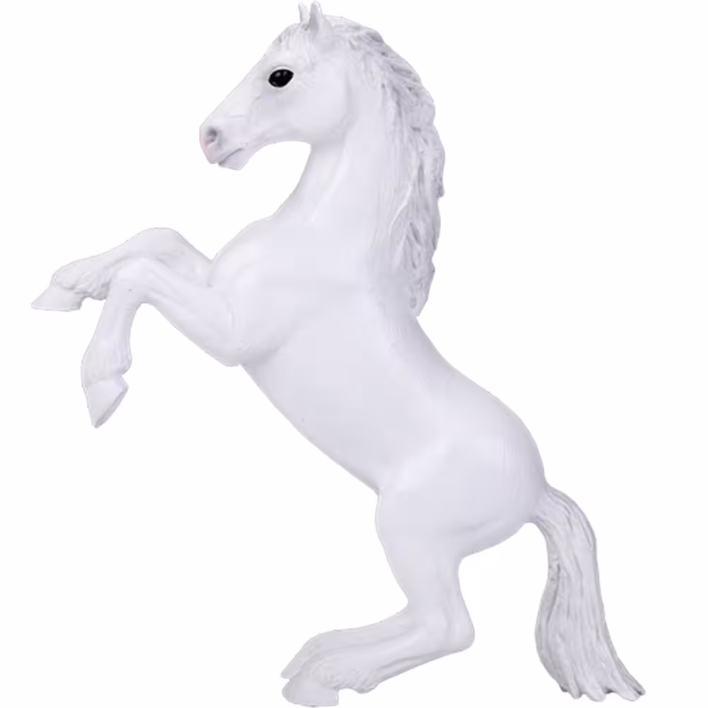 فیگور اسب سفید موستانگ MOJO Mustang Rearing White 387351