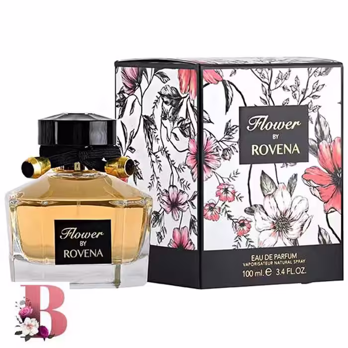 ادوپرفیوم زنانه روونا مدل FLOWER حجم 100 میلی لیتر | ROVENA FLOWER Eau De Parfum for Women 100 ml
