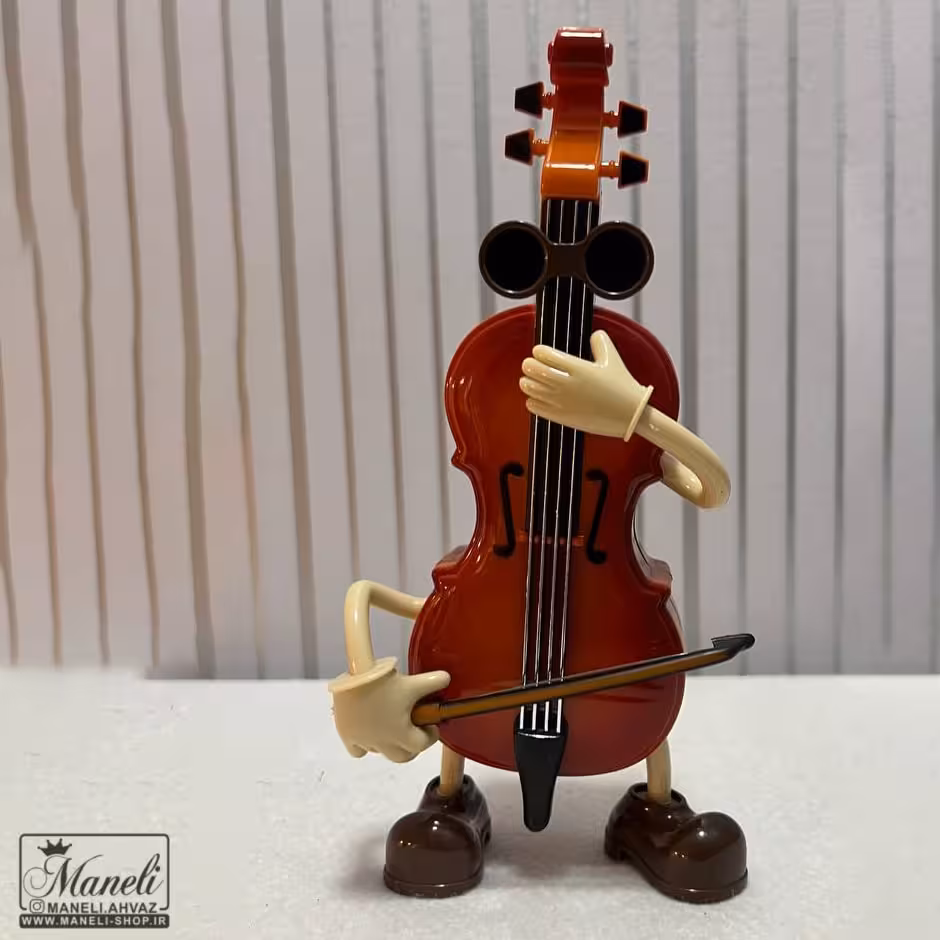 ویولن موزیکال رقصنده دکوری | جذاب و دوست داشتنی