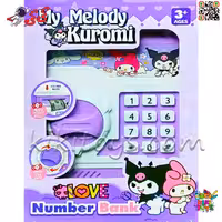 قلک و گاوصندوق رمزدار اسباب بازی کرومی مدل Kuromi 6610 – MONEY SAFE BOX