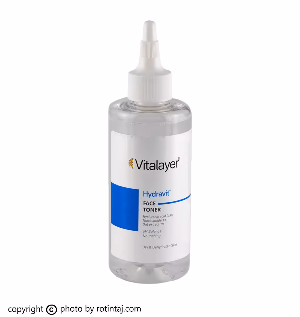 تونر هیدراویت ویتالیر، تونر صورت پوست خشک Hydravit ویتالیر 200 میلی