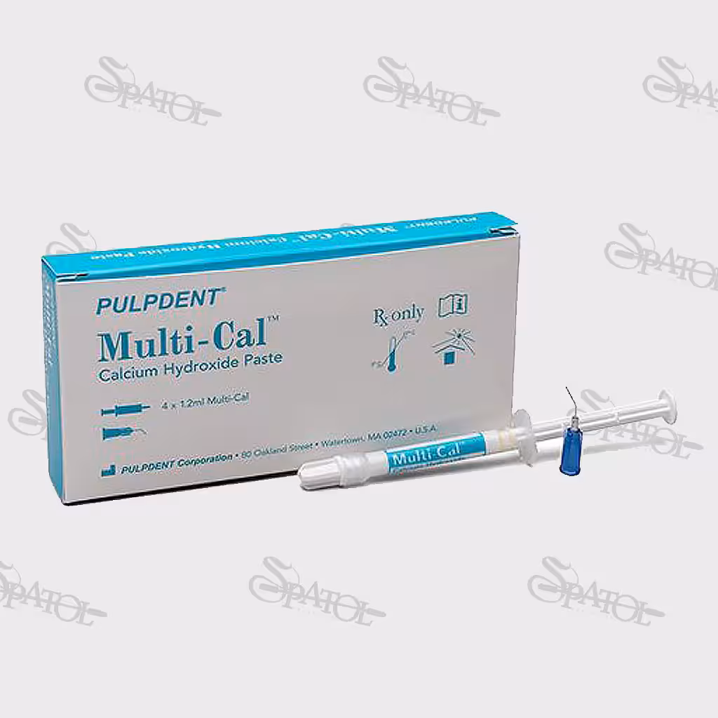 کلسیم هیدروکساید سرنگی Multi-cal پالپدنت Pulpdent