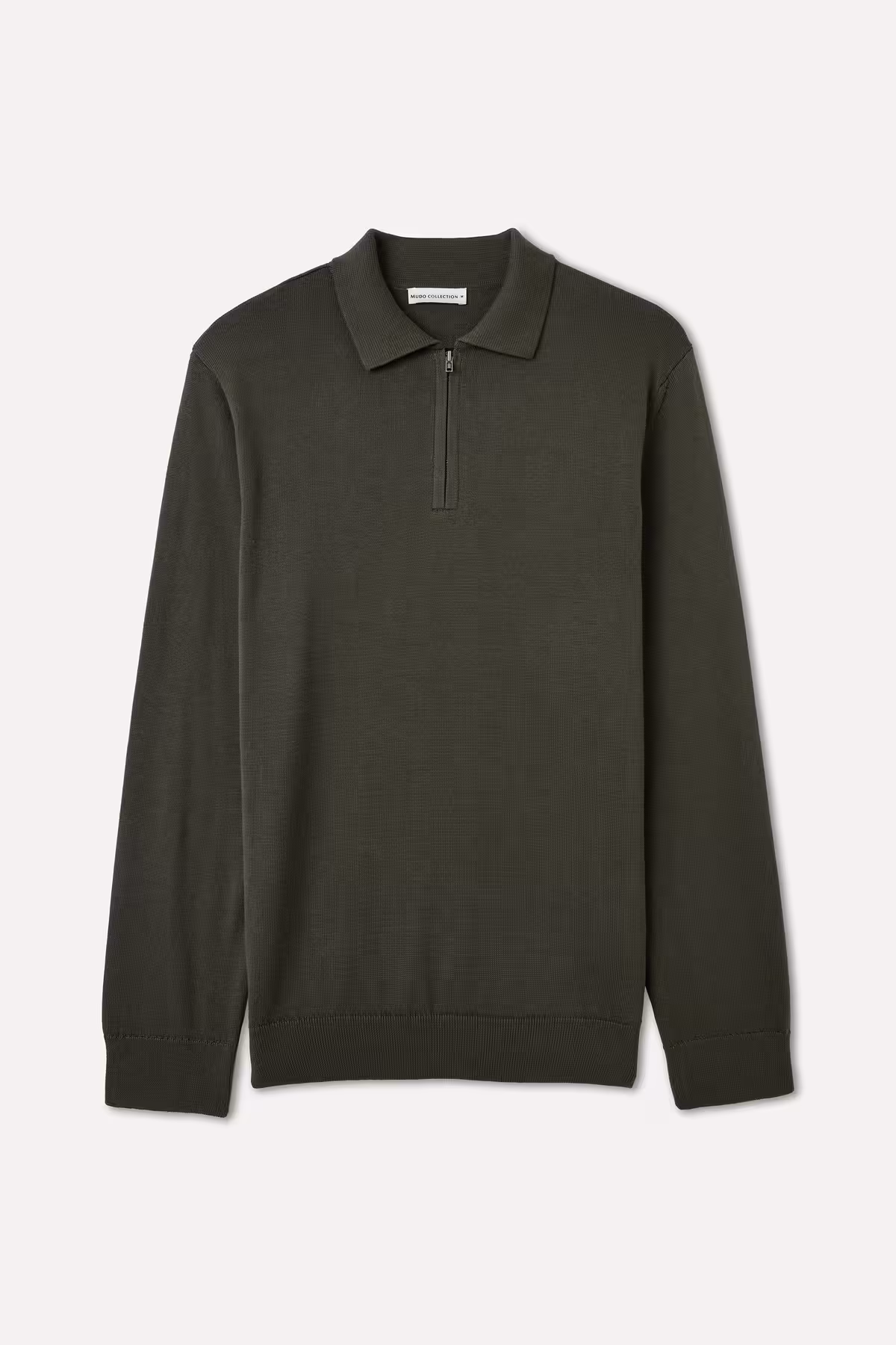 پلیور ژاکت لباس بافتنی ZIPPERED POLO YAKA Mudo