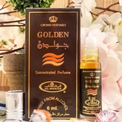 عطر جولدن برند الرحاب ساخت کشور امارات حجم 6 میل