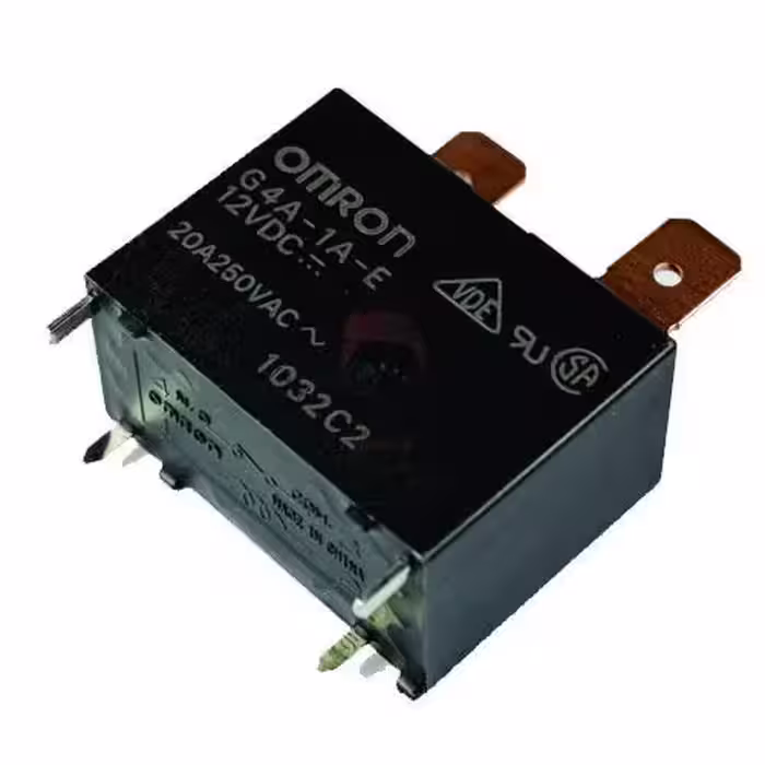 رله 12 ولت شاخک دار 4 پایه 20 آمپر OMRON G4A-1A-E-12VDC
