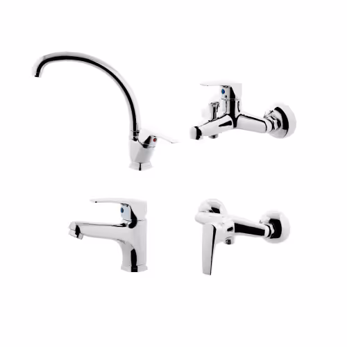 ست شیرآلات البرز روز مدل درسا