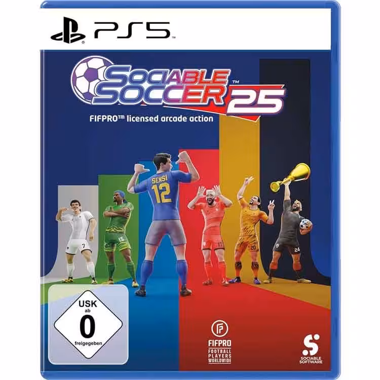 خرید دیسک بازی Sociable Soccer 25 برای PS5 با بهترین قیمت