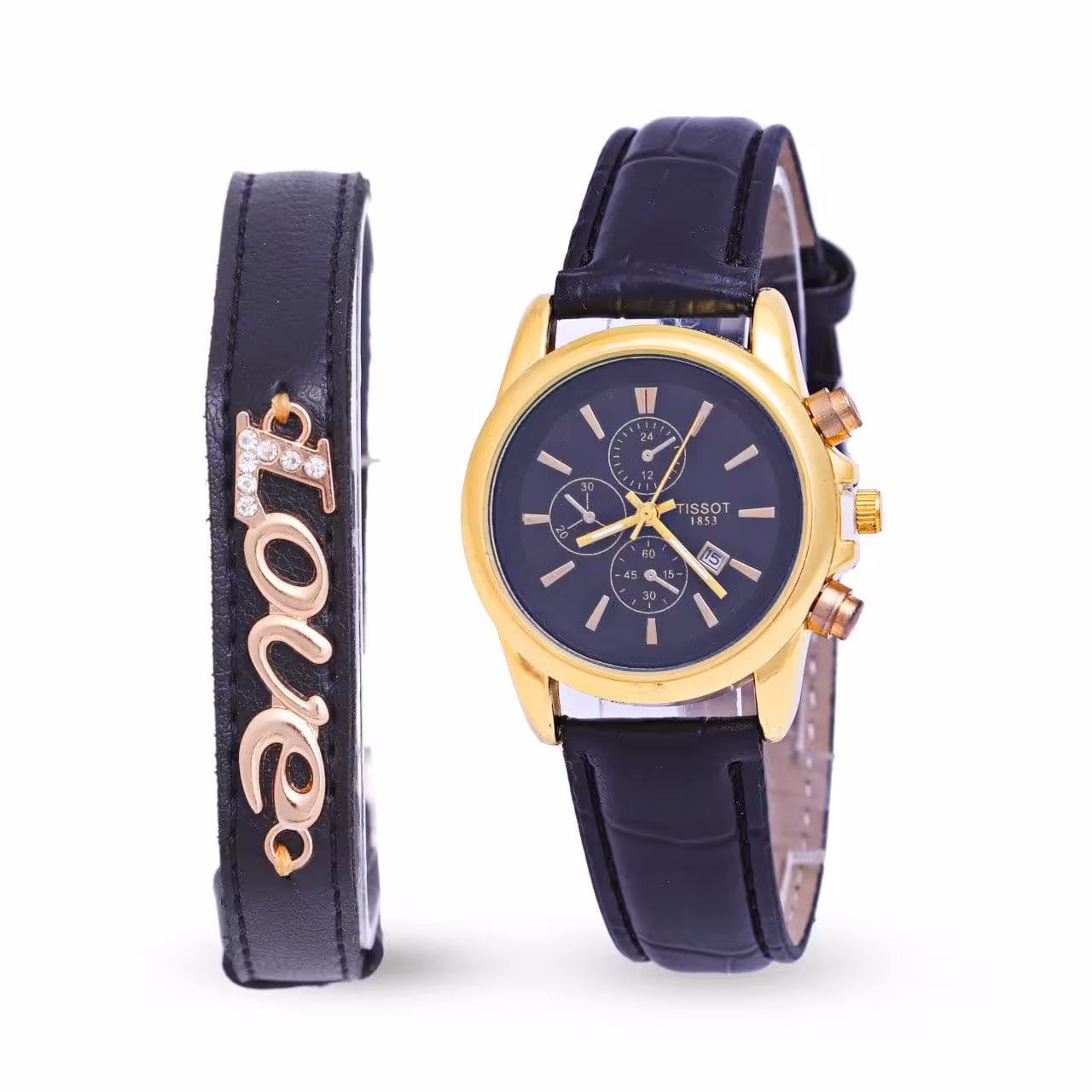 ست ساعت مچی و دستبند تیسوت Tissot مدل 644