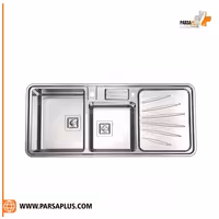 سینک 854 توکار استیل البرز