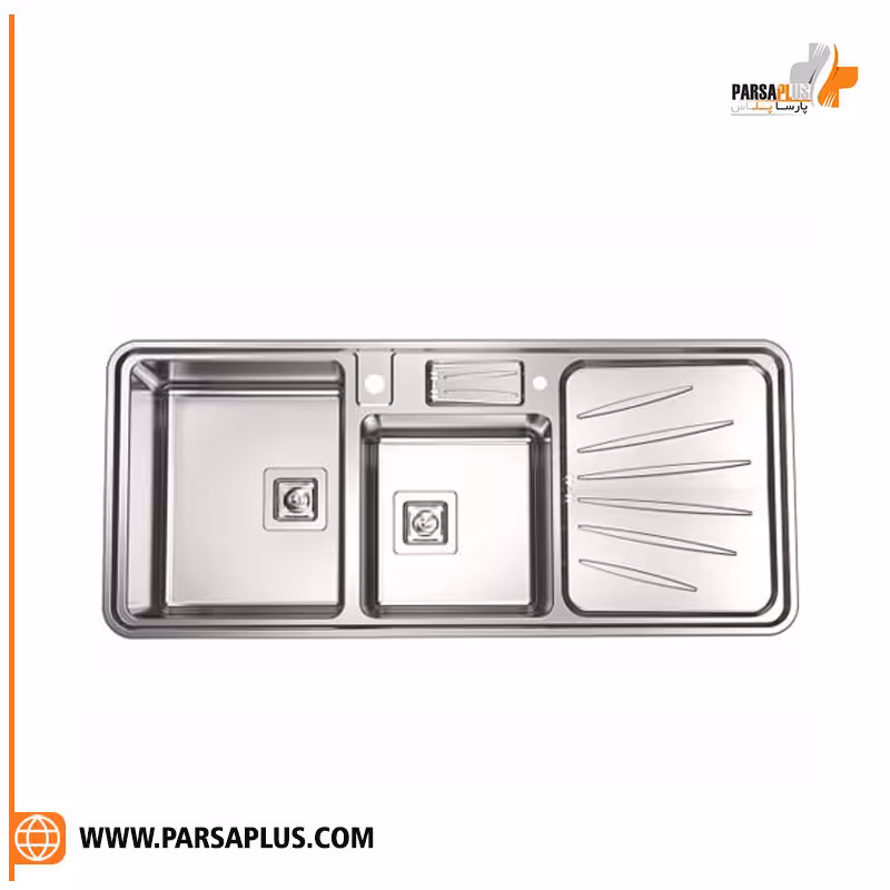 سینک 854 توکار استیل البرز