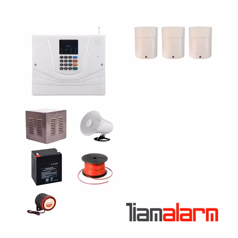پکیج دزدگیر اماکن باسیم مدل مستر سیم کارتی و تلفنیM930PR3