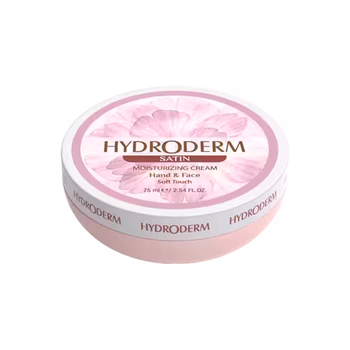 کرم مرطوب کننده دست و صورت هیدرودرم مدل ساتینHydroderm Satin Moisturizing Hand And Face Cream