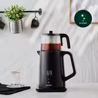 چایساز دوجداره سخنگو هومند Royaltea Cooltouch 1795H مشکی