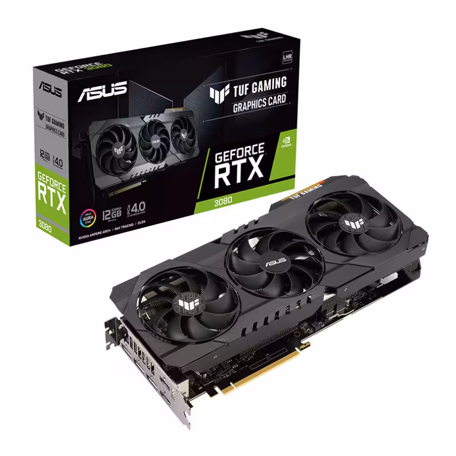 کارت گرافیک ایسوس TUF Gaming GeForce RTX 3080 12G
