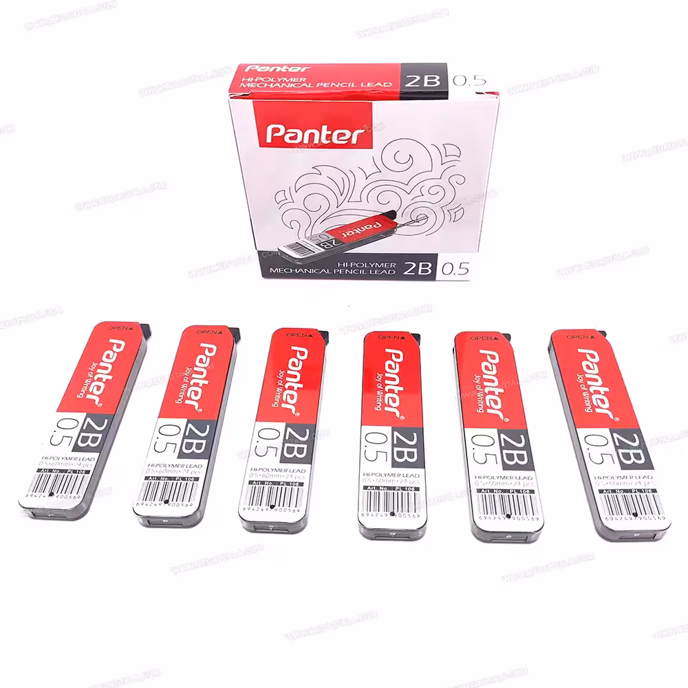 نوک مداد نوکی (اتود) کوتاه 0.5 پنتر Panter بسته 6 عددی