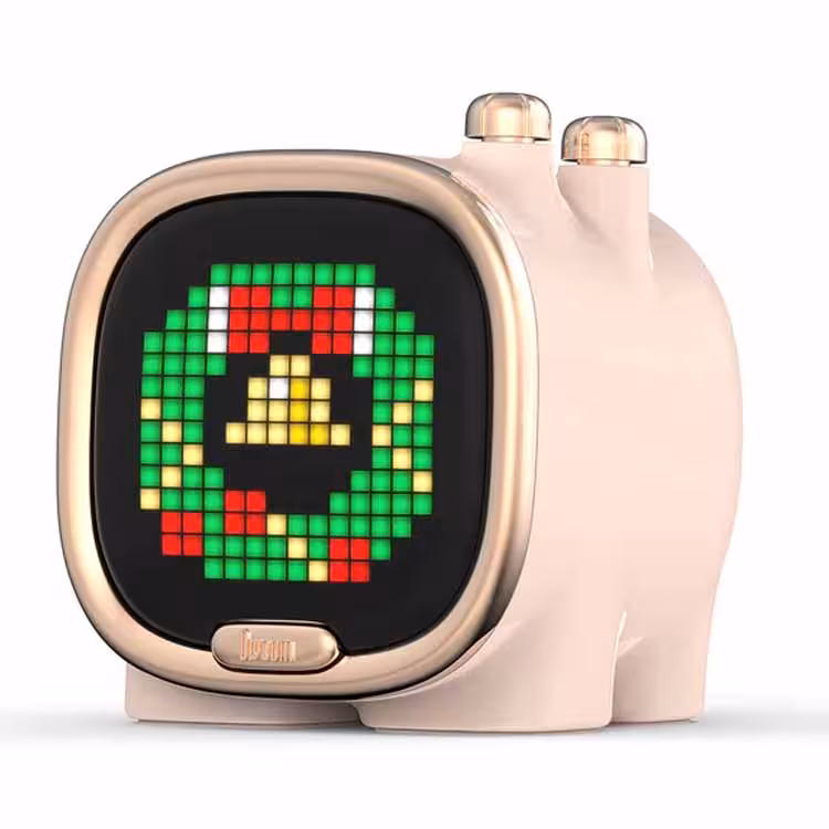 اسپیکر هوشمند پیکسلی Divoom Zooe Pixel Art Pink