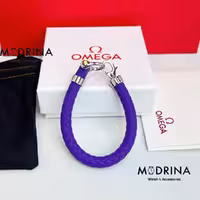 دستبند امگا رابر بنفش مدیوم مستر OMEGA BRACELET