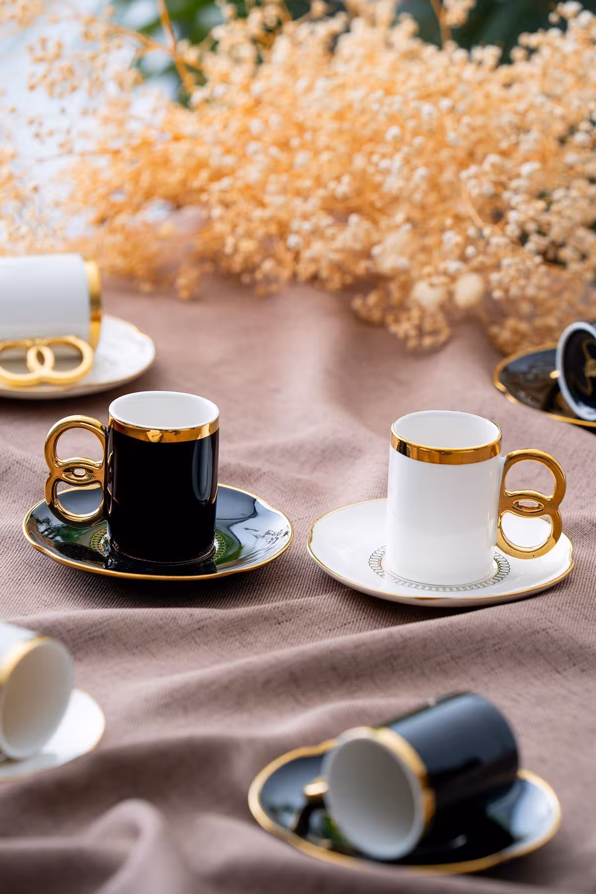 ست قهوه خوری 6 نفره 12 پارچه Acar ترکیه مدل Infinity 90 ml