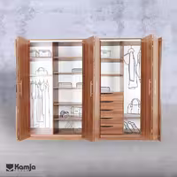 کمد لباس شش درب کشویی