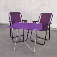 صندلی مسافرتی ست سه نفره به همراه صندلی