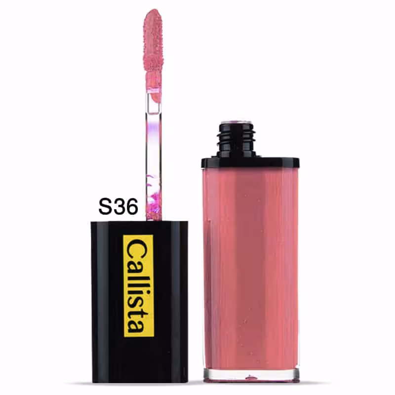 رژ لب مایع کالیستا مدل  S36 Vivid Shine