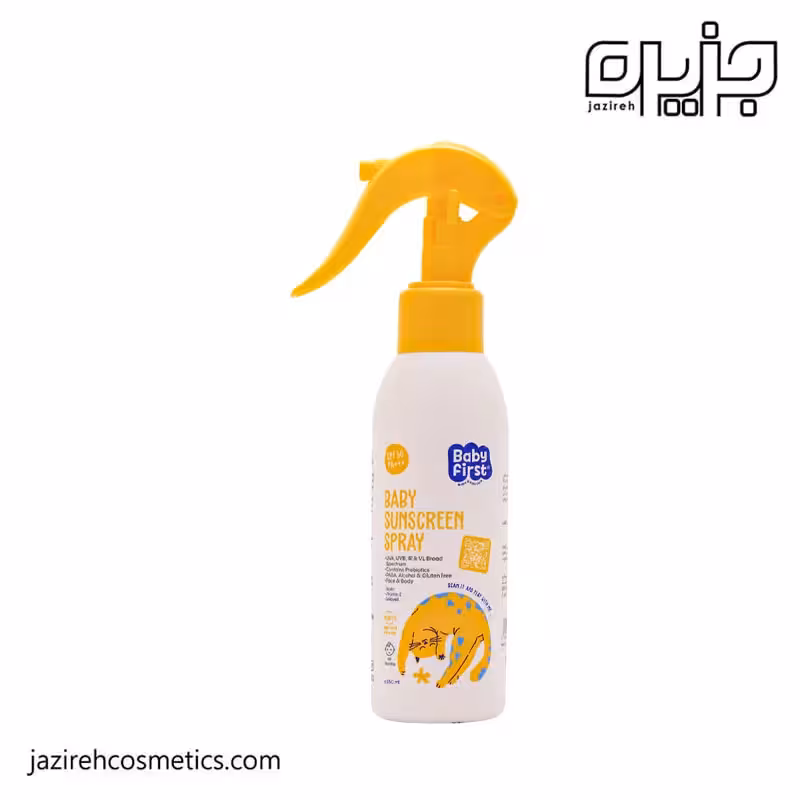 اسپري ضدآفتاب كودك baby first سي گل
