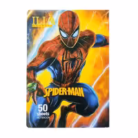 دفتر نقاشی ایلیا طرح مرد عنکبوتی 50 برگ