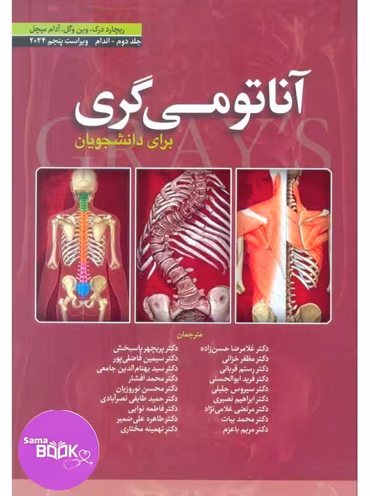 آناتومی گری برای دانشجویان 2024 جلد دوم اندام حسن زاده ابن سینا