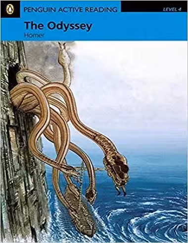 پنگوئن اکتیو ریدینگ ادیسه | کتاب انگلیسی Penguin Active Reading Level 4 The Odyssey