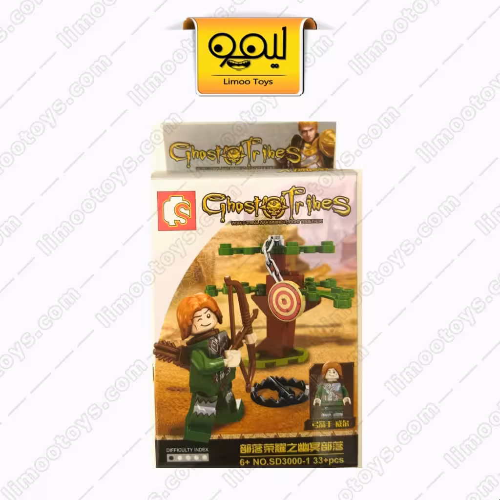 مینی فیگور لگویی قبایل روح Ghost Tribes کد SD3000 مدل 1