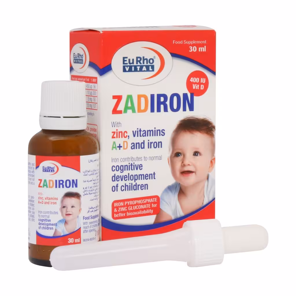 قطره خوراکی زادیرون یوروویتال(30میل)