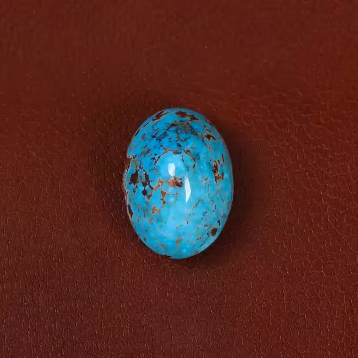 نگین فیروزه شجری کد 29539 - جواهری مشاهیر