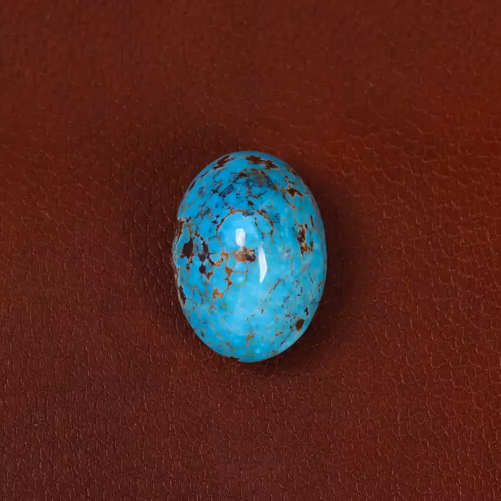 نگین فیروزه شجری کد 29539 - جواهری مشاهیر