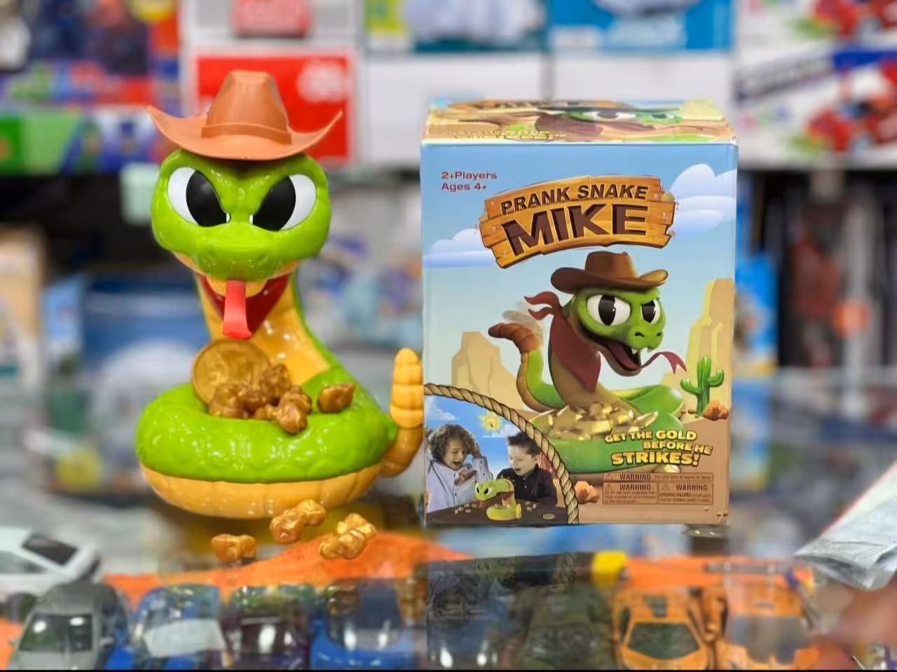 اسباب بازی مار باطری خور