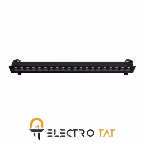 چراغ سقفی توکار لیزر بلید شعاع کد SH-6801-24W