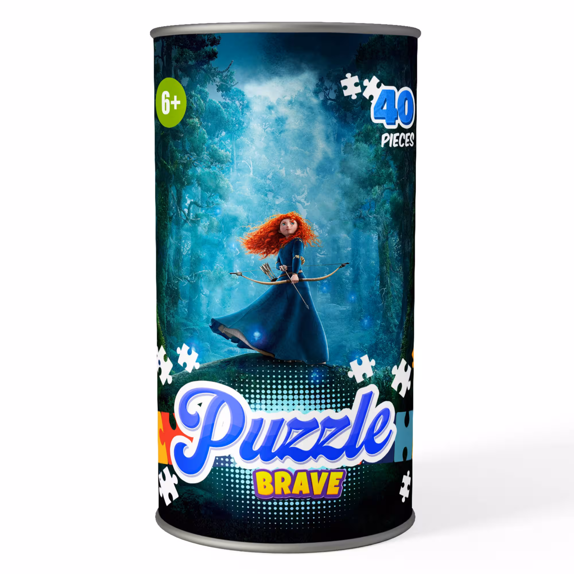 پازل 40 تکه کارتون دلیر