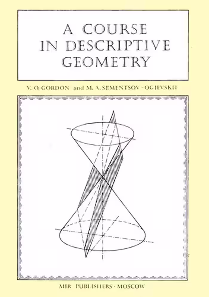 خرید و دانلود نسخه کامل کتاب A Course in Descriptive Geometry