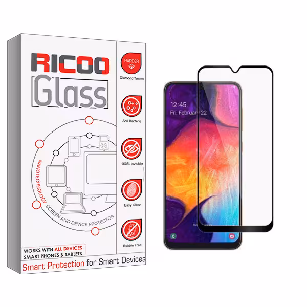 محافظ صفحه نمایش سرامیکی ریکوو مدل  HD مناسب برای گوشی موبایل سامسونگ Galaxy A12