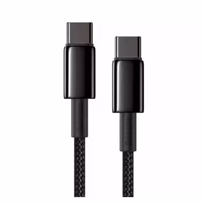 کابل 2 متری Type-C بیسوس مدل Baseus Tungsten Gold Fast CATWJ-A