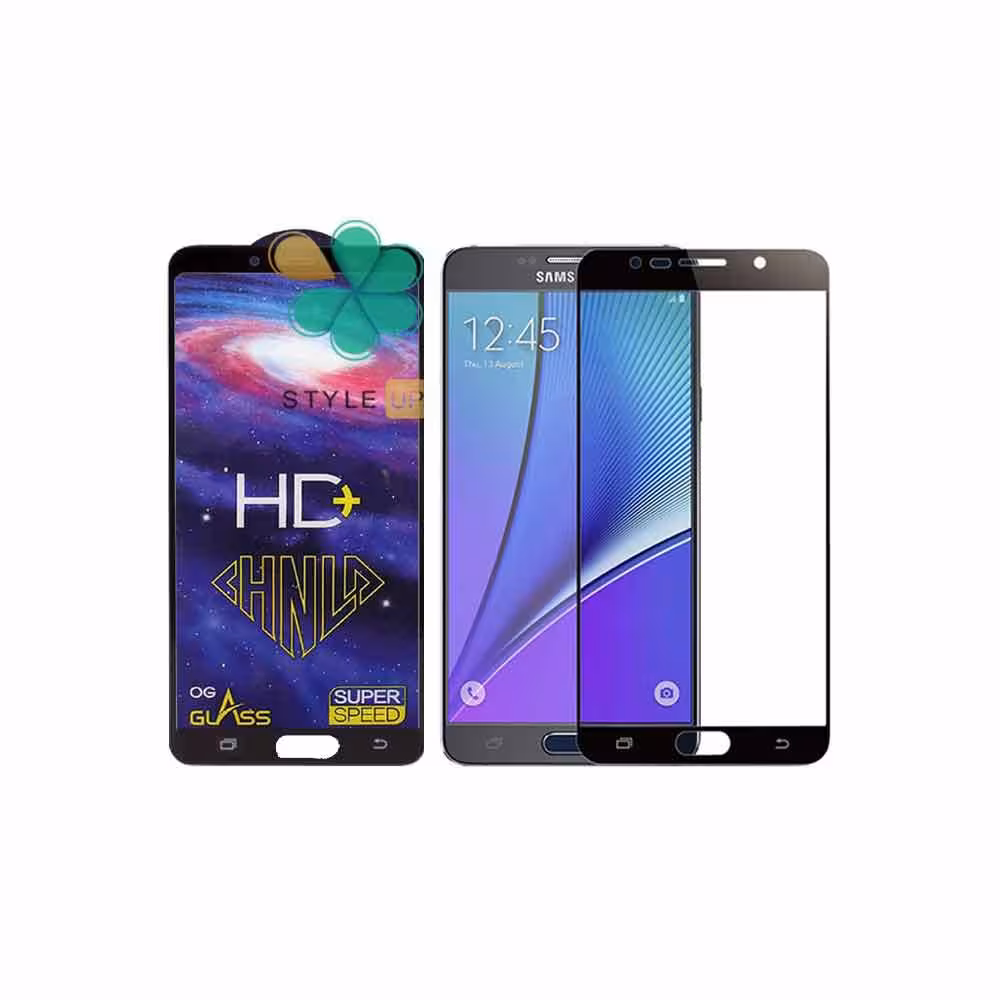 گلس فول گوشی سامسونگ Samsung Galaxy Note 5 مدل HD Plus