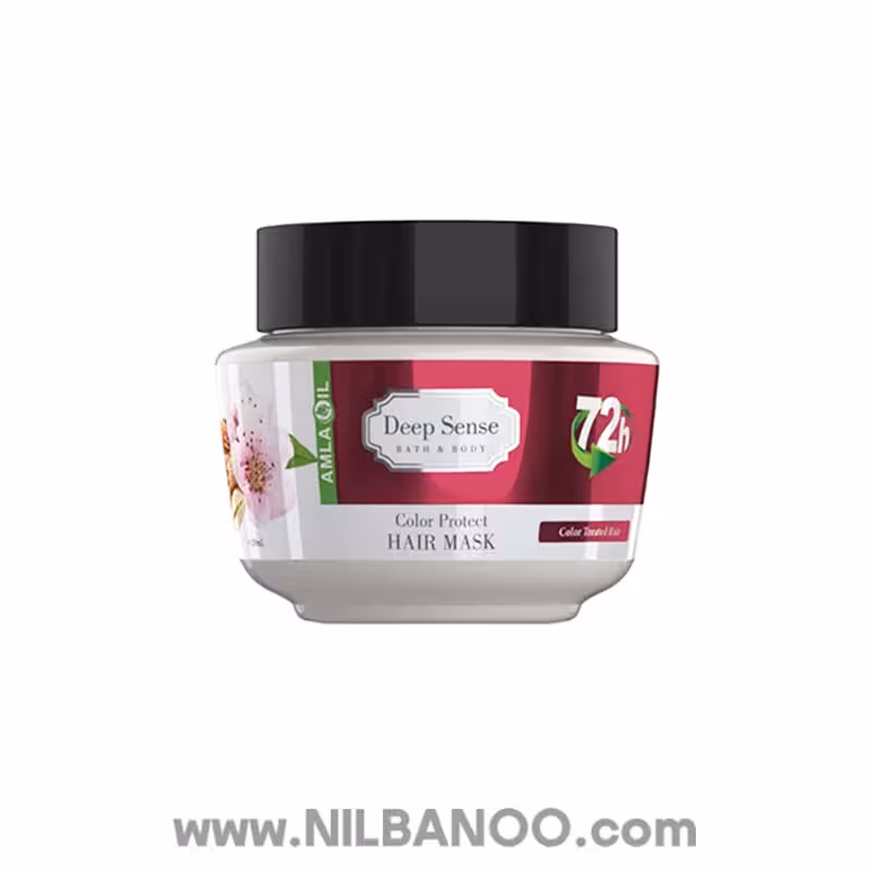 ماسک مو تقویت کننده دیپ سنس مناسب موهای دکلره و رنگ شده