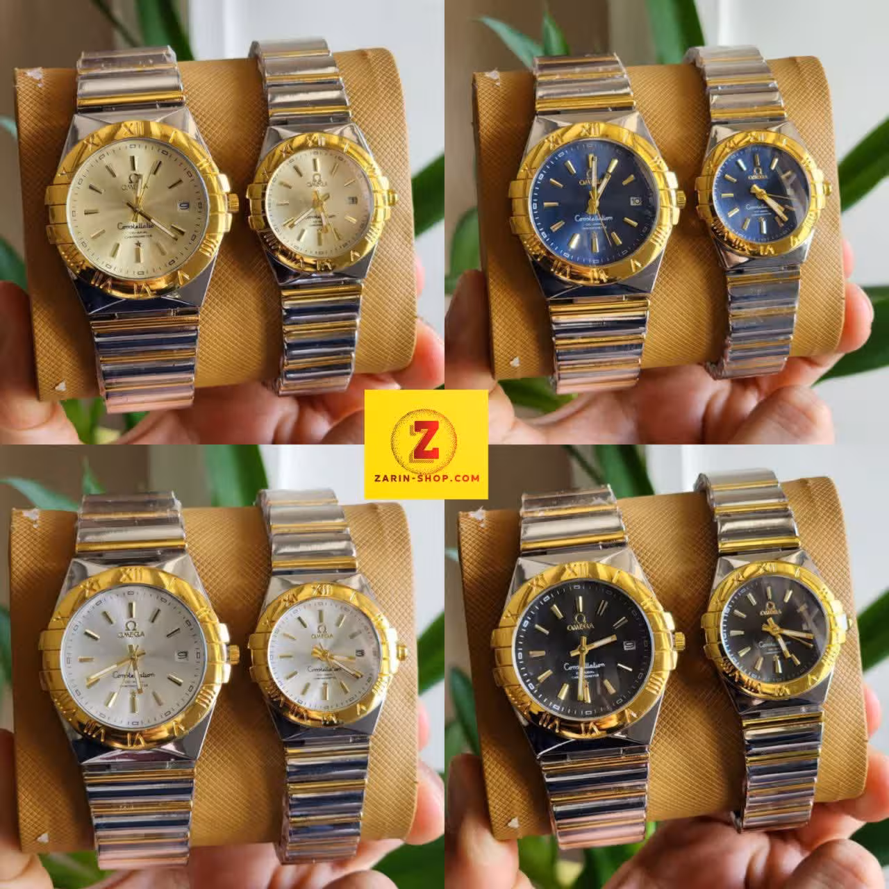 ساعت زنانه و مردانه ست امگا OMEGA