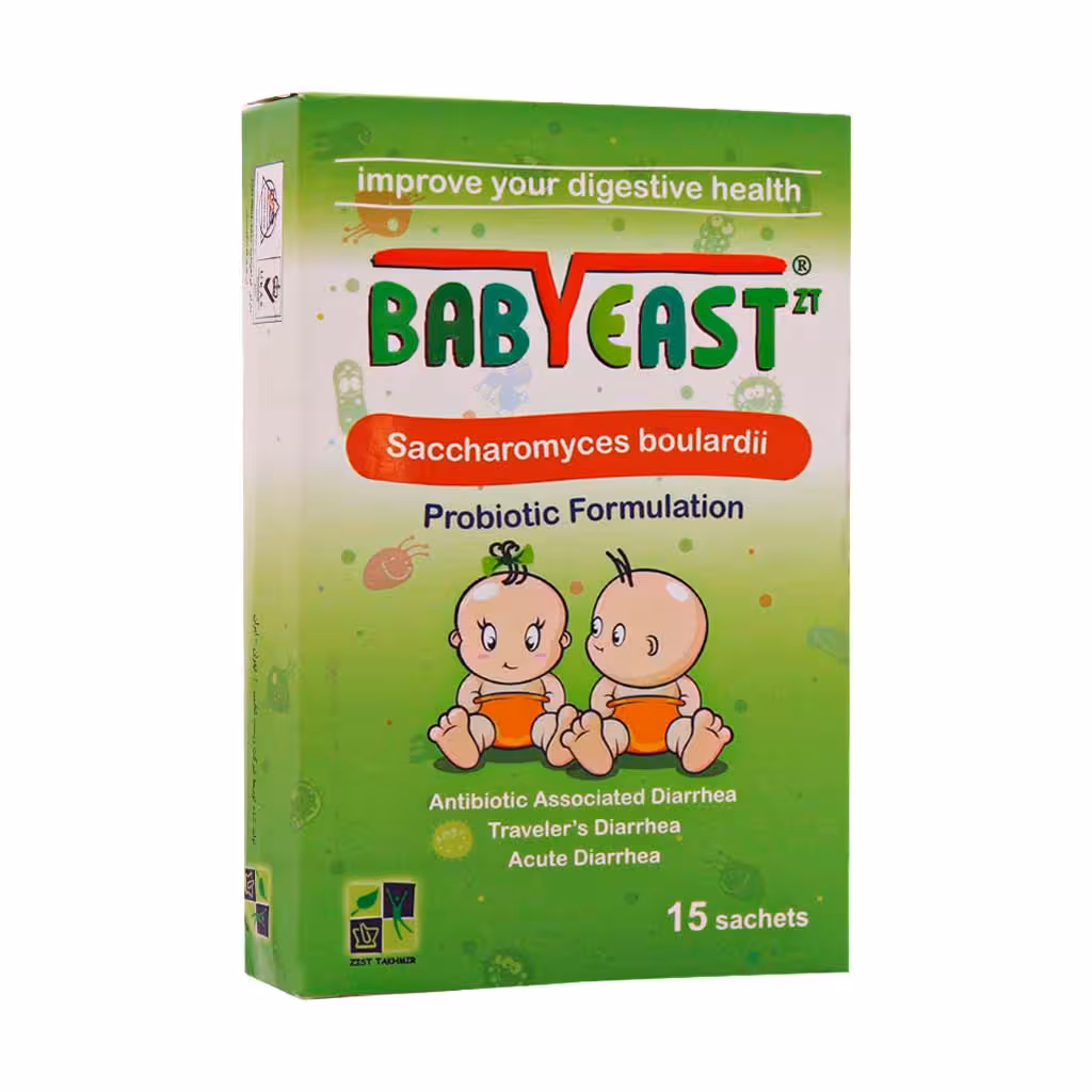 ساشه بیبی یست زد تی زیست تخمیر (15 عددی)