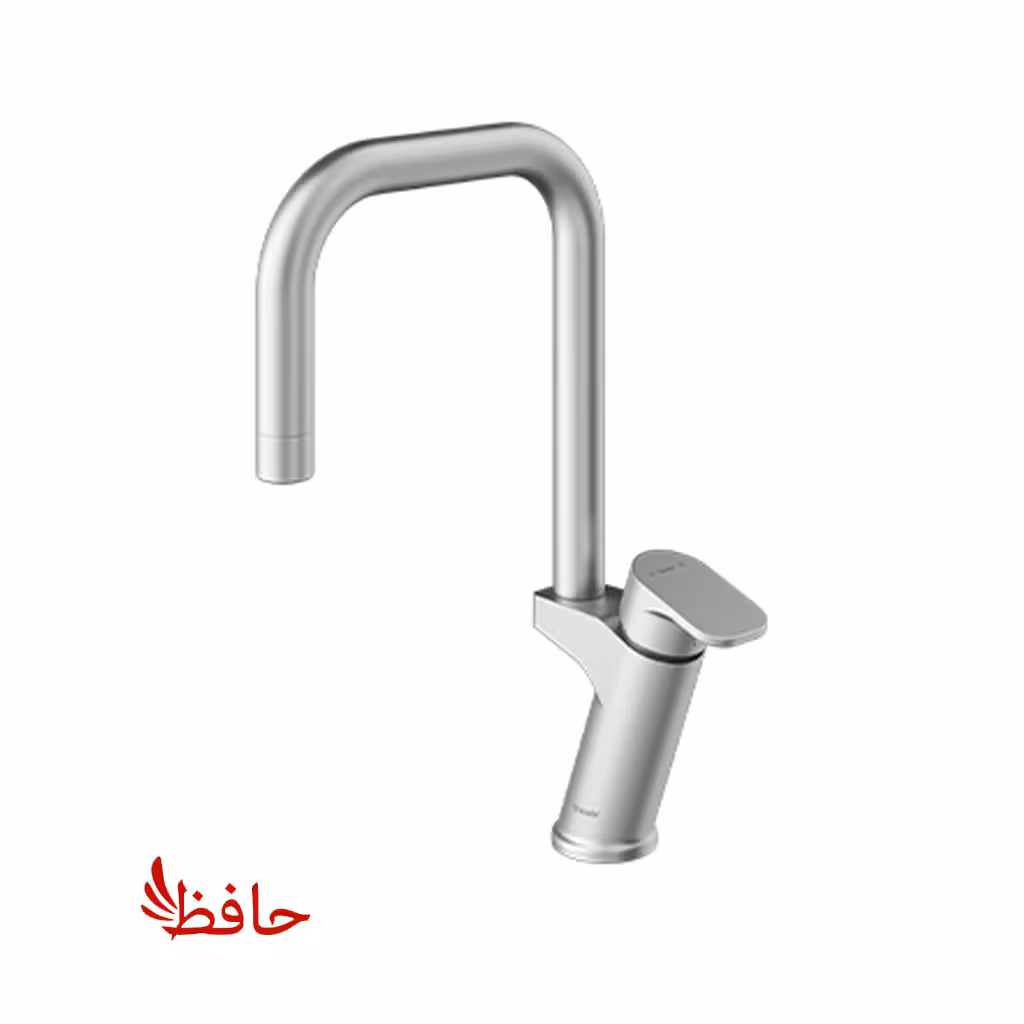 شیر ظرفشویی شودر مدل تاین کروم مات