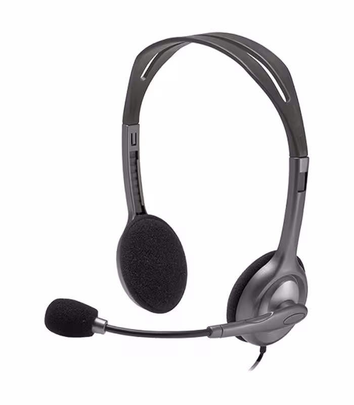 هدست باسیم لاجیتک Headset Gaming Logitech H111