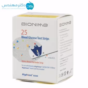 نوار تست قند خون بایونیم