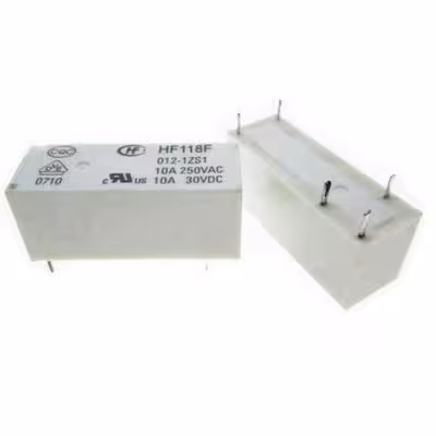رله 12 ولت 5 پین HF118F 012-1ZS1 12VDC